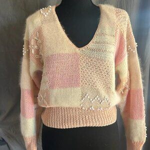 Vintage Nannel Hand Knit Sweater